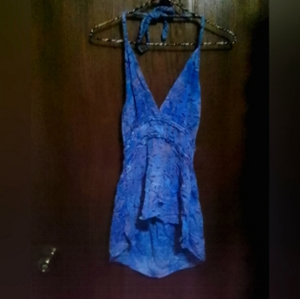 Kupu Kupu Boho Halter Top M